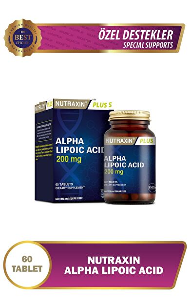 Nutraxin Alpha Lipoic Acid 200 mg 60 Tablet