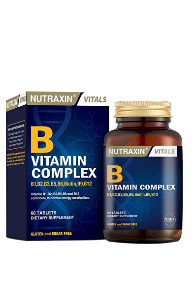 Nutraxin B Vitamin Complex 60 Kapsül