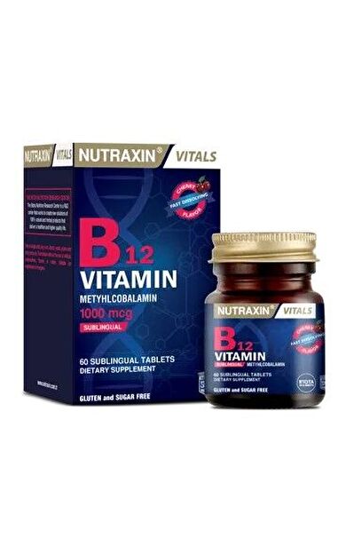 Nutraxin B12 Vitamin 1000mcg 60 Tablet