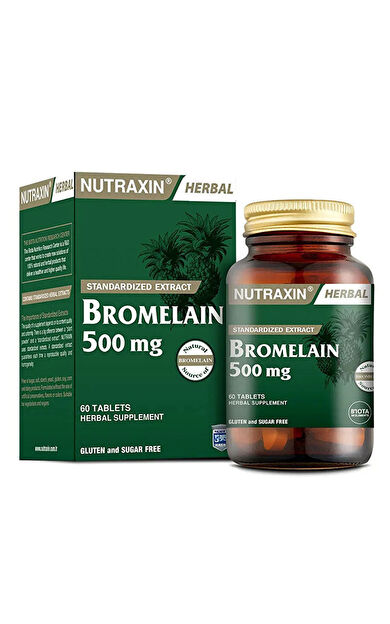 Nutraxin Bromelain 500mg 60 Tablet