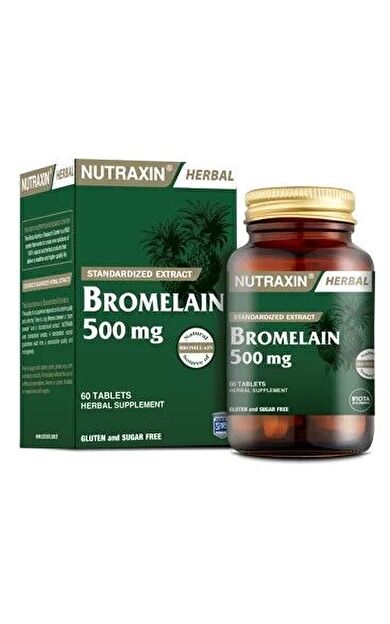 Nutraxin Bromelain 60 Kapsül