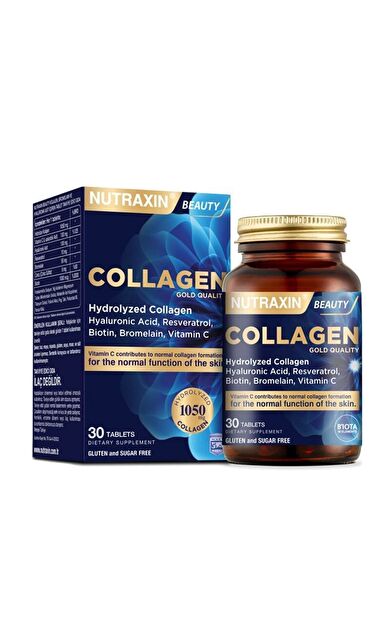 Nutraxin Collagen Beauty Takviye Edici Gıda 30 Tablet