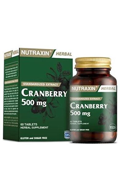 Nutraxin Cranberry 500 Mg 60 Tablet