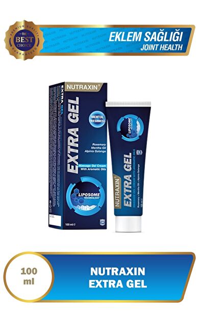 Nutraxin Extra Gel Mentol Ferahlığı Masaj Jeli 100 ml