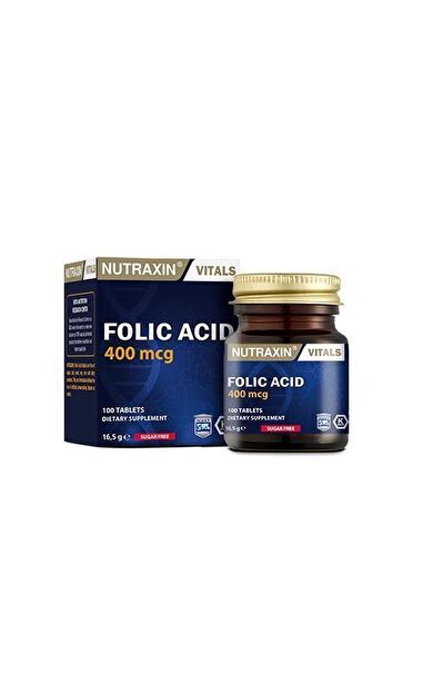 Nutraxin Folic Acid 100 Tablet