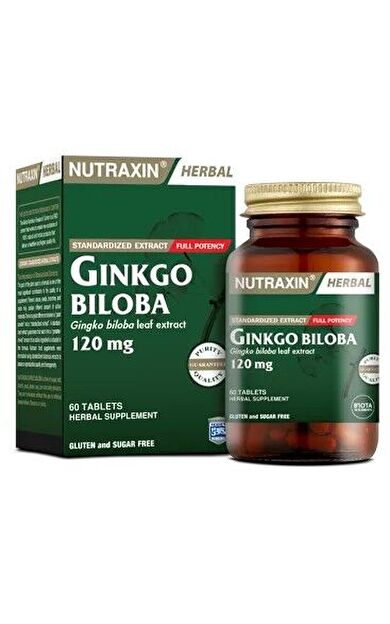 Nutraxin Ginkgo Biloba 60 Kapsül