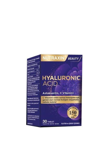 Nutraxin Hyaluronic Acid 30 Tablet
