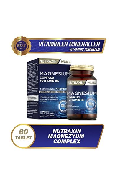 Nutraxin Magnesium Complex Vitamin B6 60 Tablet