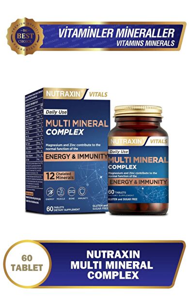 Nutraxin Multi Mineral Complex 60 Tablet
