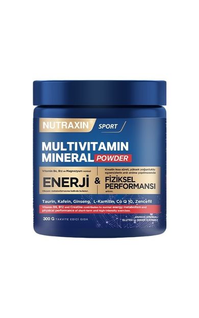 Nutraxin Sport Multivitamin Mineral Powder 300gr