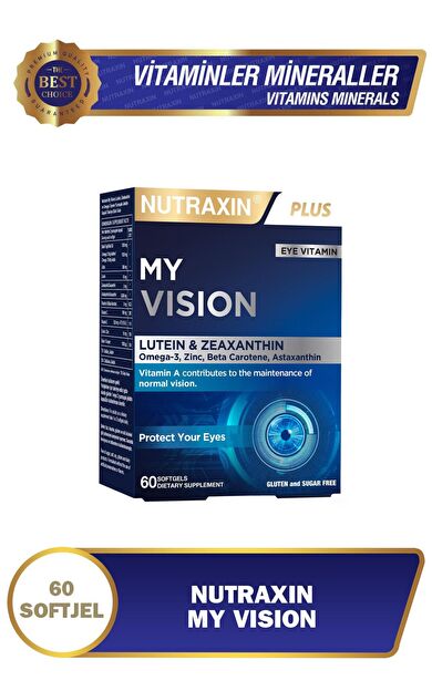 Nutraxin My Vision 60 Soft Jel
