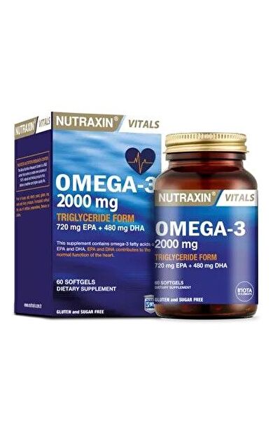 Nutraxin Omega 3 2000 Mg 60 Tablet
