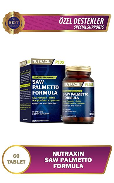 Nutraxin Saw Palmetto Formula 60 Tablet