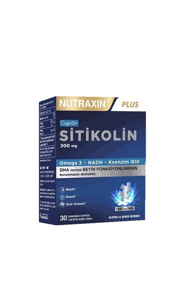 Nutraxin Sitikolin 300 mg 30 Kapsül
