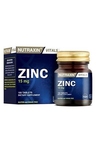 Nutraxin Zinc Sulphate 15 Mg 100 Tablet