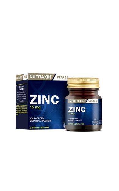 Nutraxin Zinc Sulphate 15mg 100 Tablet