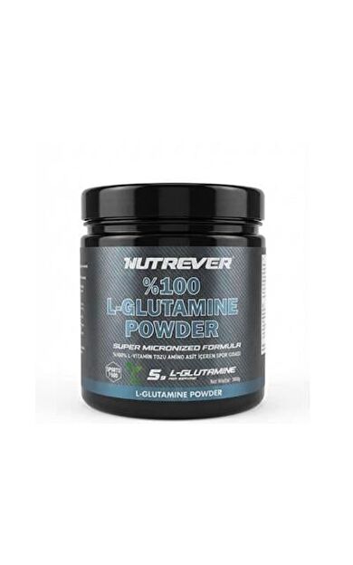 Nutrever %100 L-Glutamine Powder 300 Gr