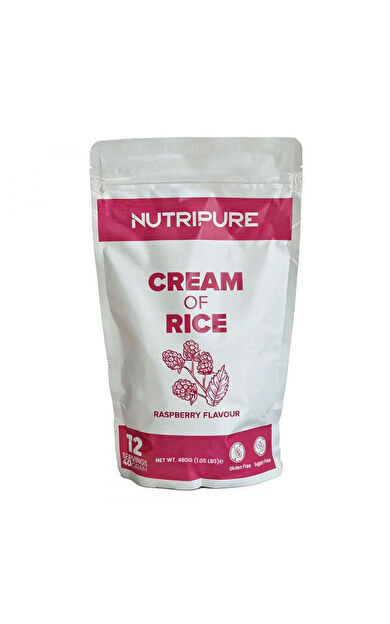 Nutripure Cream Of Rice 480 G - Frambuaz Aromalı