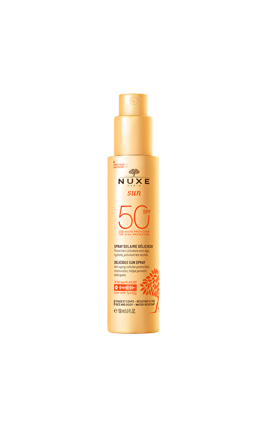 Nuxe Sun Güneş Koruyucu Yüz ve Vücut Sütü Spf 50 150 ml