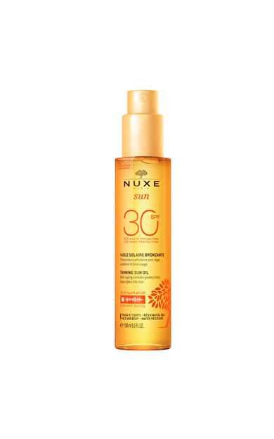 Nuxe Sun Huile Bronzante Haute Protection Spf30 150mL