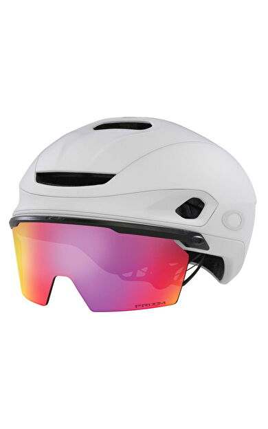 Oakley ARO7 Road Mips Boa Ionic+ Gözlüklü Yol Bisikleti Kaskı Matte White Prizm Road FOS901512 9XL Small 52-56cm