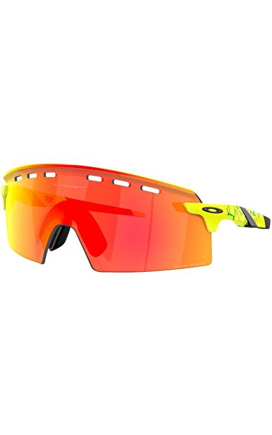 Oakley Encoder Strike Vented Güneş Gözlüğü 923519 Matte Tennis Ball Yellow Prizm Ruby