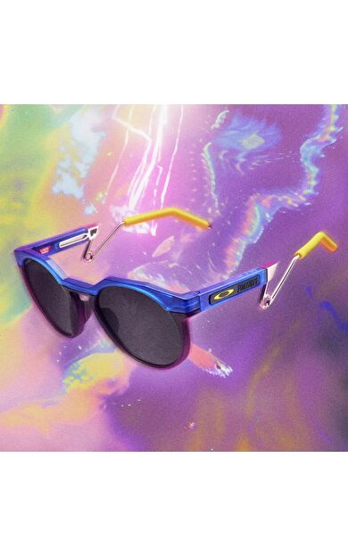 Oakley HSTN METAL Güneş Gözlüğü 927906 Trans Crystal Blue Prizm Black