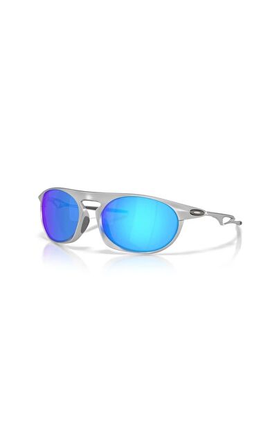 Oakley Neo Jacket Güneş Gözlüğü 406502 Satin Chrome Prizm Sapphire