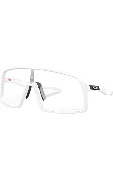 Oakley Sutro Bisiklet Güneş Gözlüğü Matte White Clear Photochromic