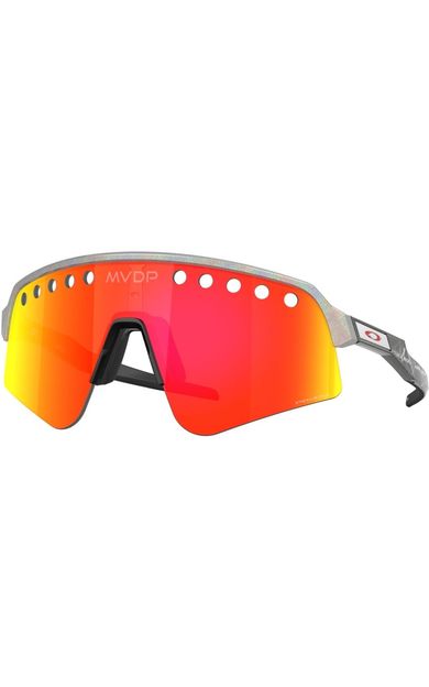Oakley Sutro Lite Sweep Mathieu Van Der Poel Özel Seri Güneş Gözlüğü 946540 Space Dust Prizm Ruby Vented