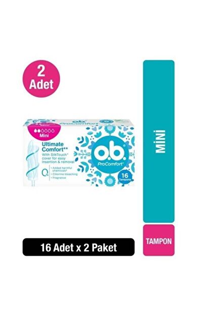 Tampon Mini 16lı X2