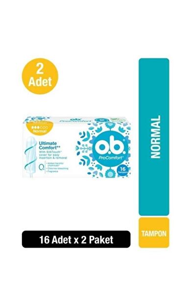 Tampon Normal 16lı X2