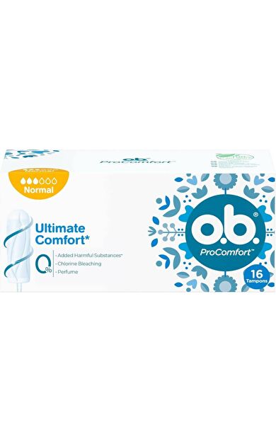 O.b Procomfort Ultimate Normal Tampon 16 Adet