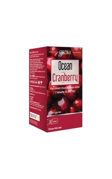 Ocean Cranberry (Turna Yemişi) 30 Kapsül