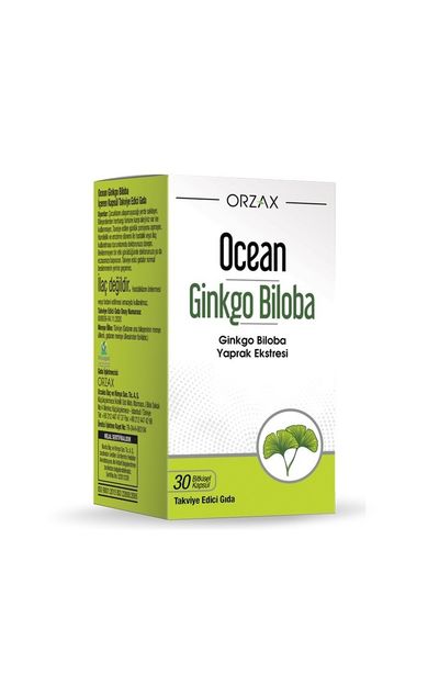 Ocean Ginkgo Biloba 30 selülozik kapsül