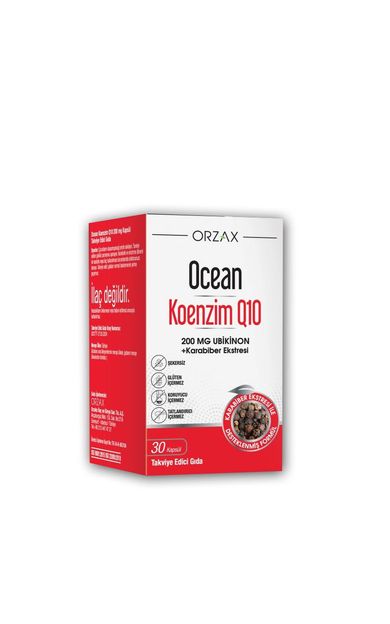 Ocean Koenzim Q10 200mg 30 Kapsül