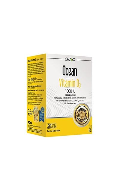Ocean Vitamin D3 1000 IU Sprey 20ml