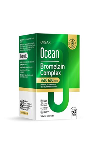 Ocean Bromelain Complex 60 Tablet- SKT: 02/2029