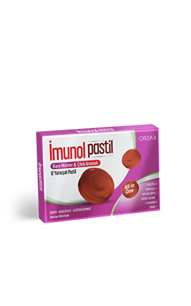 İmunol Karamürver & Çilek 12 Pastil
