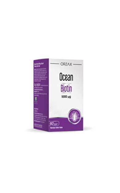 Ocean Biotin 5000 Mcg 60 Kapsül