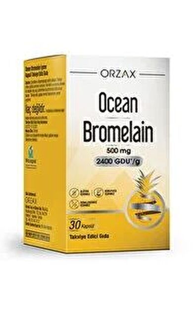 Ocean Bromelain 500 mg 30 Kapsül