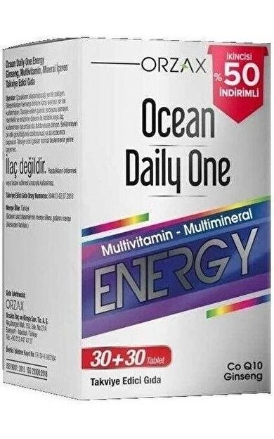 Ocean Daily One Energy 1+1 (30+30) Tablet
