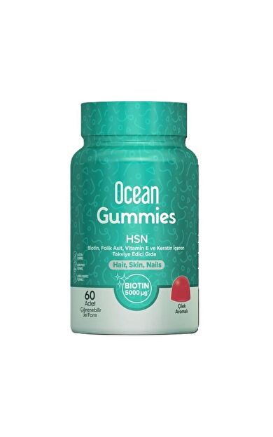 Ocean Gummies HSN 60 Adet Çiğneme Jel Form