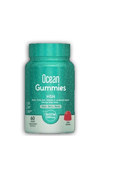 Ocean Gummies HSN 60 Adet Çiğneme Jel Form