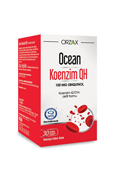 Ocean Koenzim QH 30 Kapsül - SKT: 11/2028