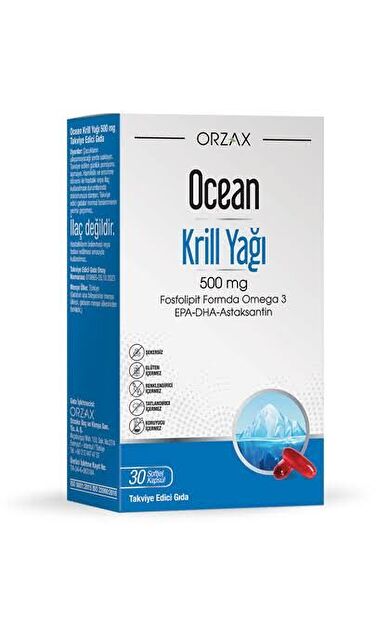 Ocean Krill Oil 500 Mg 30 Kapsül