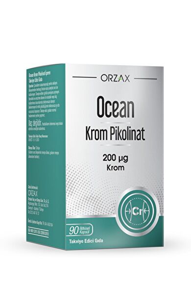 Ocean Krom Pikolinat 200 Mcg 90 Kapsül