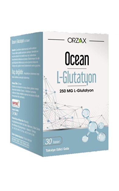Ocean L-Glutatyon 250 mg 30 Tablet