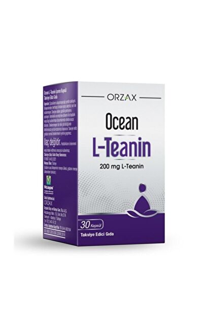 Ocean L-Teanin 200 mg 30 Kapsül