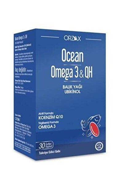 Ocean Omega 3 & Qh 30 Yumusak Kapsul